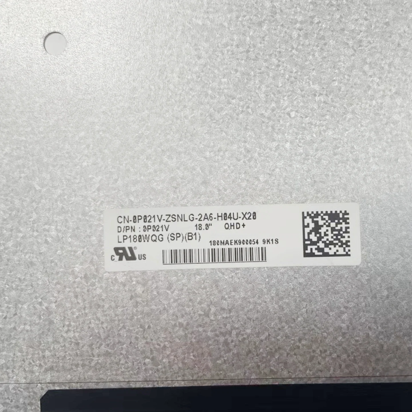 شاشة LCD IPS لوحة ، 1920x1200 ، EDP 40Pins ، LP180WQG SPB1 ، 165Hz ، 18.0"
