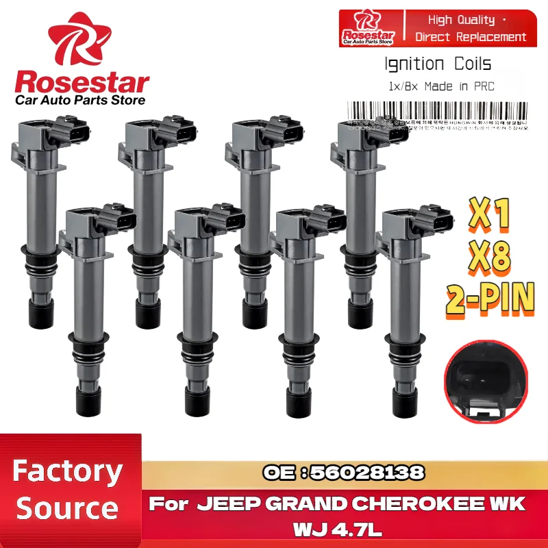 Катушка зажигания для JEEP GRAND CHEROKEE COMMANDER DODGE DURANGO RAM 1500 CHRYSLER ASPEN 56028138AB 1/8 шт.