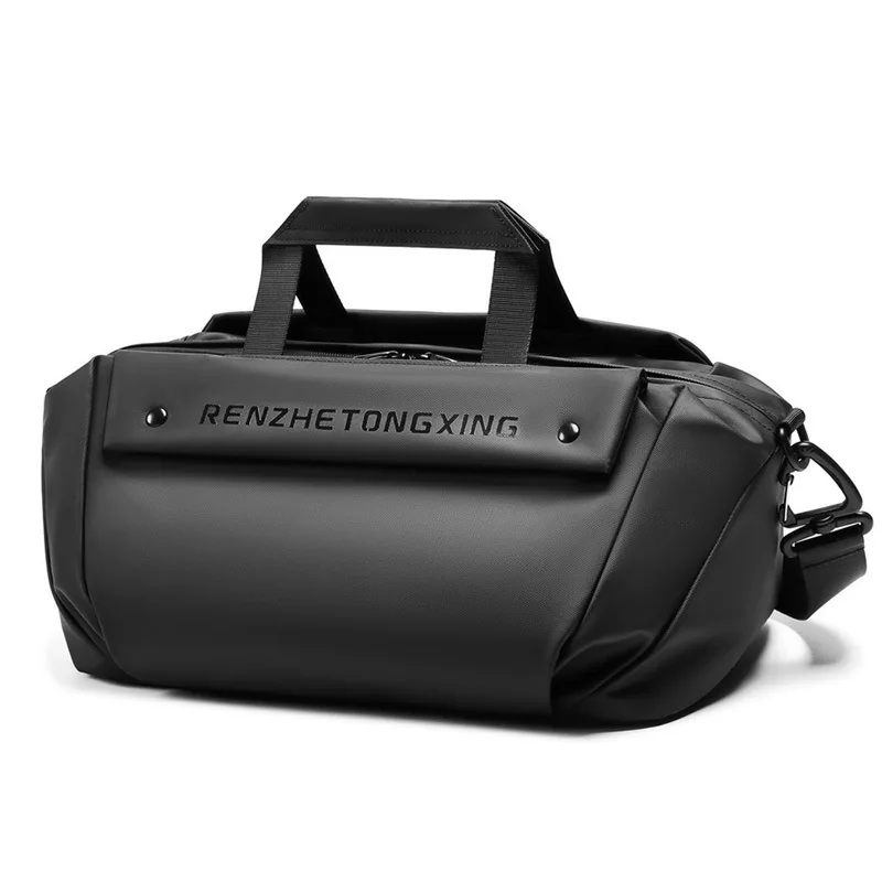 Sports Messenger  Men's Folding Expansion Small Satchel High Value Single Shoulder Messenger Portable Commuter Bag