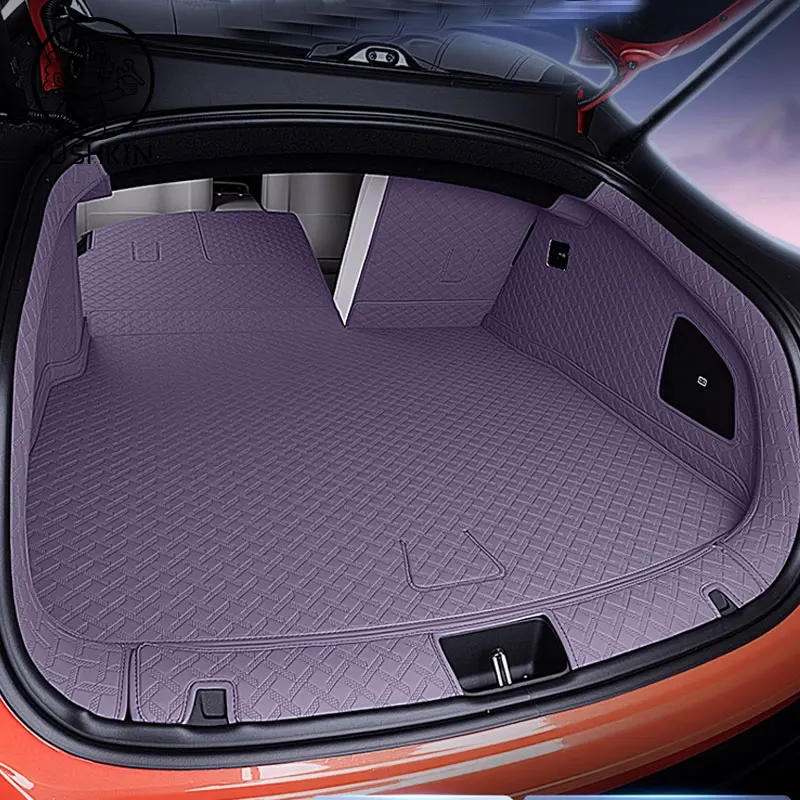 Leather For CHANGAN AVATAR 06 2025 Car Boot Mat Rear Trunk cushion Mat Cargo Liner Tray Rear Boot Luggage Cover Protective pad