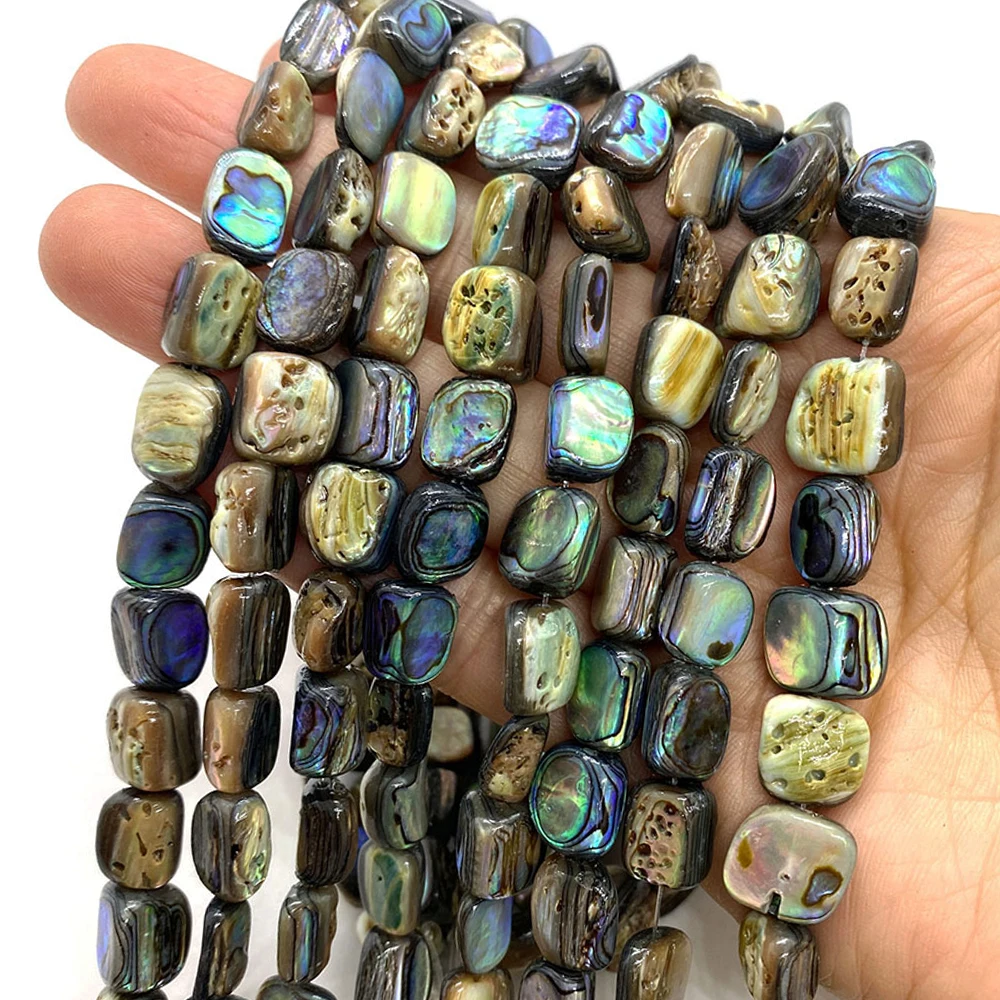 Natural Abalone Shell Irregular Loose Beads   Jewelry Making DIY Necklace Bracelet Earrings  Accessories