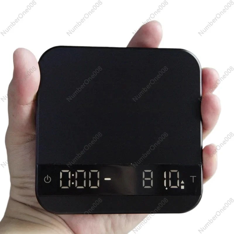For Mischief Lunar Coffee Ultra-thin Electronic Scale Intelligent Automatic Clearing Timing Concentrated Scale Metal