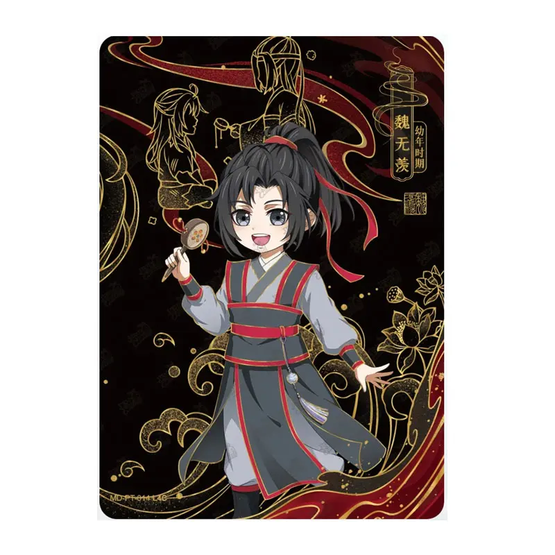 Kayou Mo Dao Zu Shi serie 3 Wei Wuxian Lan Wangji PT/FM/YX borracho sueño capítulo tarjeta de colección genuina Anime regalo de cumpleaños