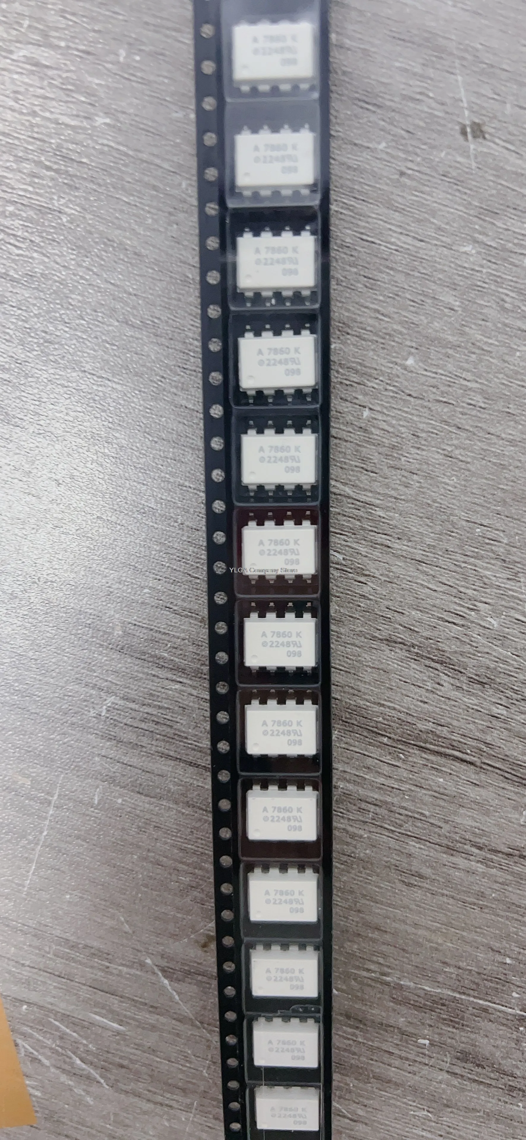 HCPL-7860-500E silk screen A7860K A7840 SOP8 high-speed optocoupler brand new original genuine product     5PCS -1lot