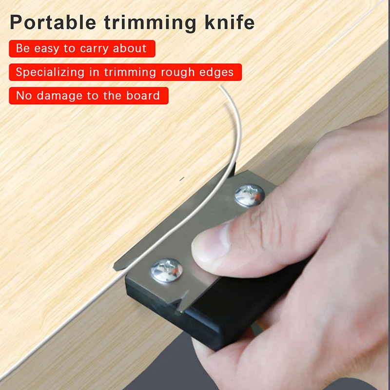 Trimmer Wood Chamfering Fillet Scraper Board Deburring Tool Trimming Knife Woodworking Edge Corner Planer Specialty Edge Banding