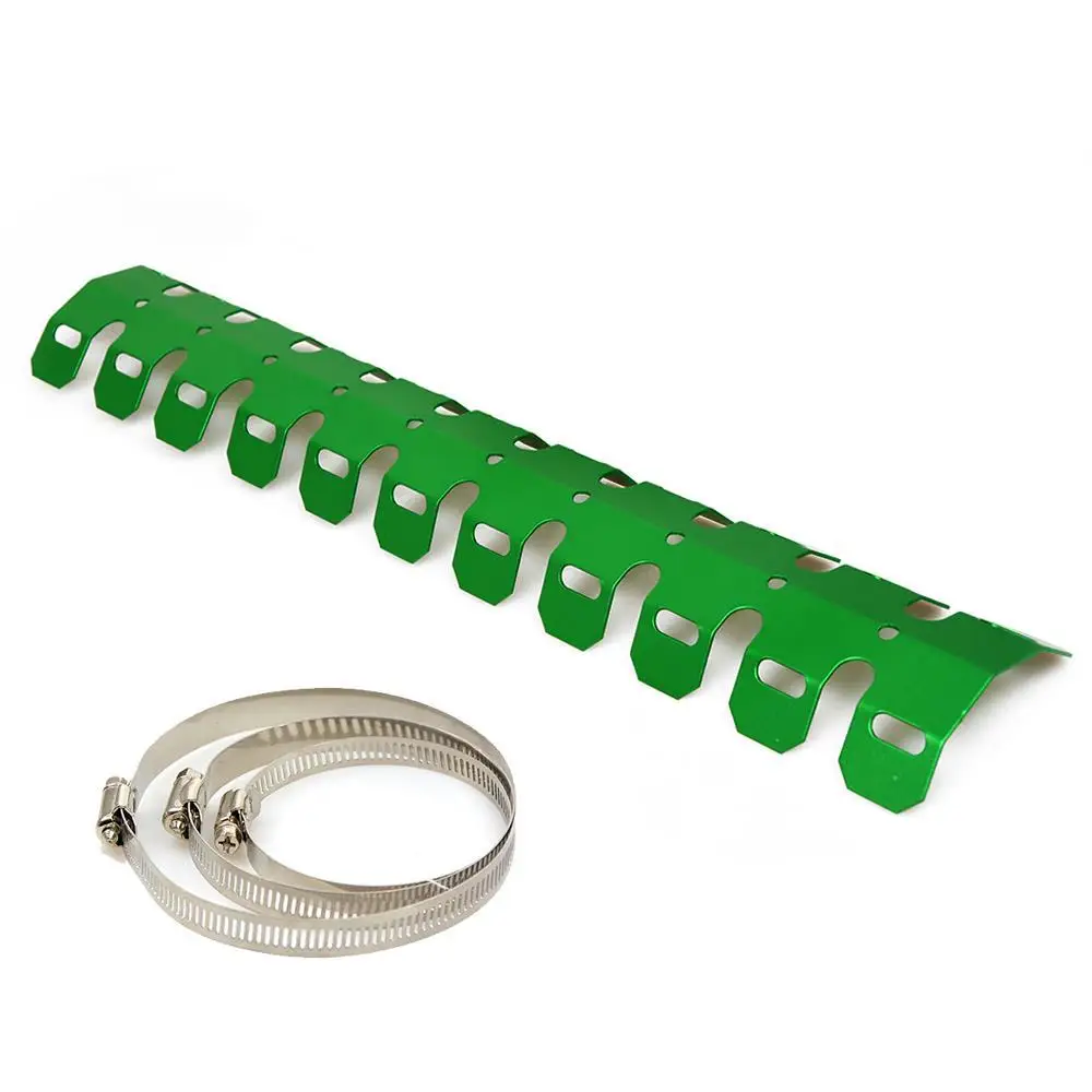 Osłona wydechowa CNC 25CM-49CM tłumik do rury obudowa ochronna osłona termiczna dla Honda CR 80 85 125 250 500 CRF 250R 250X 450R 450X — zdjęcie 5