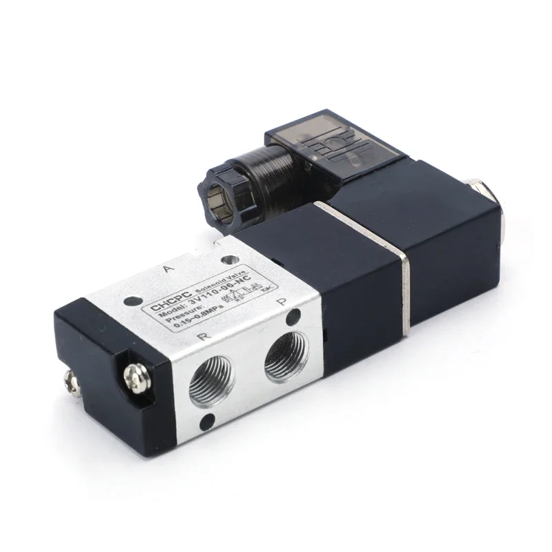 Pneumatic Solenoid Valve 3V210-08 DC12V DC24V AC110V AC220V 3 Way 2 Position Air Directional Control Valve  Gas Magnetic Valve