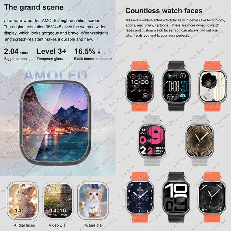 2025 neue Originaluhr DT Ultra 3 Pro Smartwatch Männer Google Karte NFC GPS Tracker HD BT Anruf IP68 wasserdichte Smartwatches Frauen