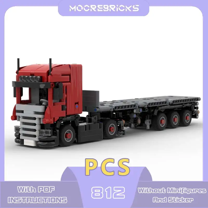 

Collection Toy Steering Trailer Mini Building Blocks Set DIY Engineering Vehicle Model Assembly Small Particle Bricks Puzzle Toy