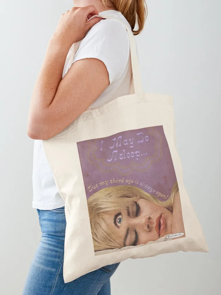 My Third Eye Is Always Open Tote Bag cloth bag woman hand bag ladies bags for women Shopping bags Canvas Tote