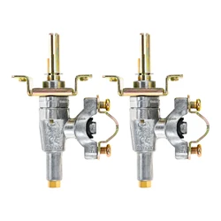 2pcs Griddle Burner Control Valve for Blackstone 36“ Gas Grill Griddle 1554, Griddle Gas Valve Parts for Blackstone Grill