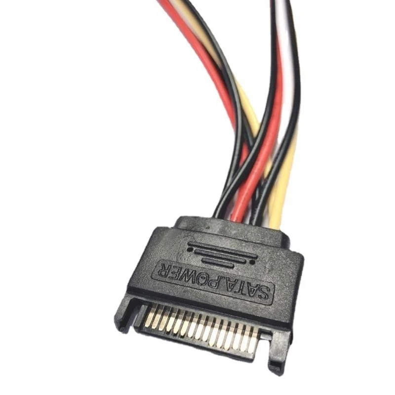 Кабель 15 контактов Power Power Splitter для жесткого диска, SSD, оптические диски
