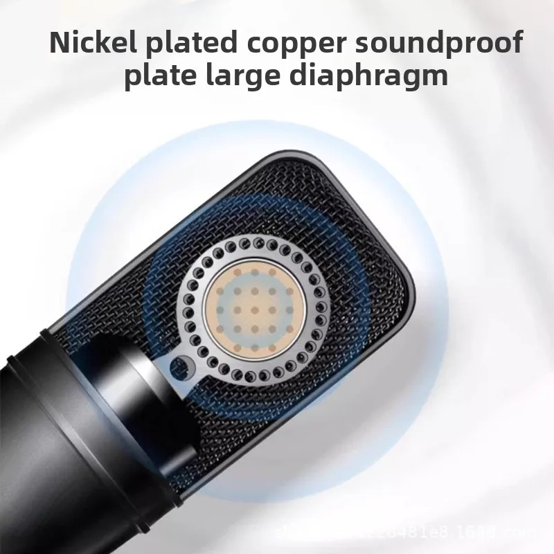 AT4040 Комплект оборудования для записи аудиокниг Дублинг Конденсаторный микрофон для потоковой передачи в прямом эфире