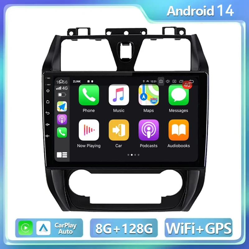 

Автомагнитола для Geely Emgrand EC7 2009 - 2015 2016, 4G, беспроводная, Carplay, GPS-навигация, мультимедийный видеоплеер, головное устройство, Авторадио