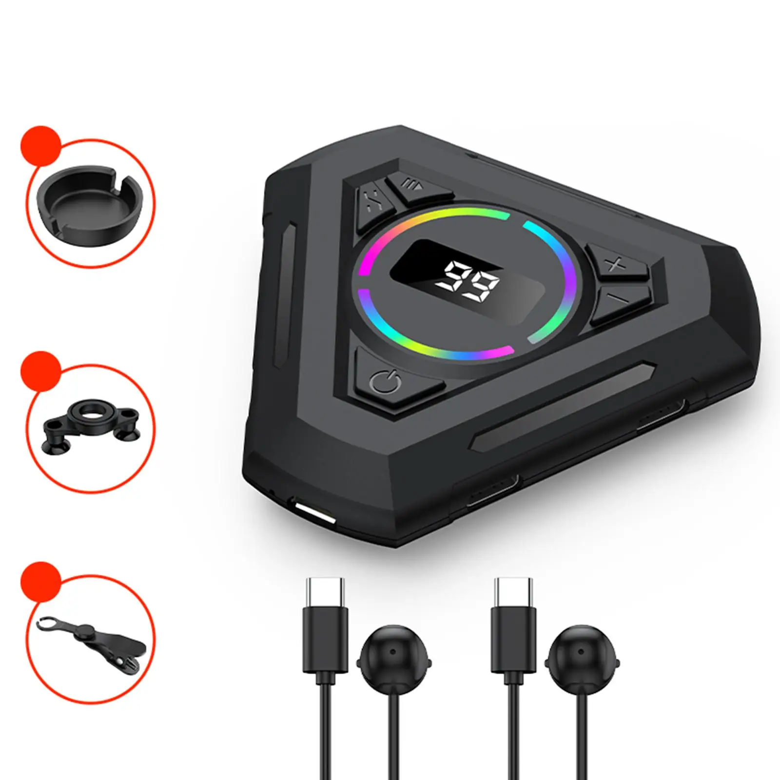 Phone Screen Auto Clicker with 199 Speed Settings Nano Suction Cup Anti Slip Design for Live Broadcasts and Gaming