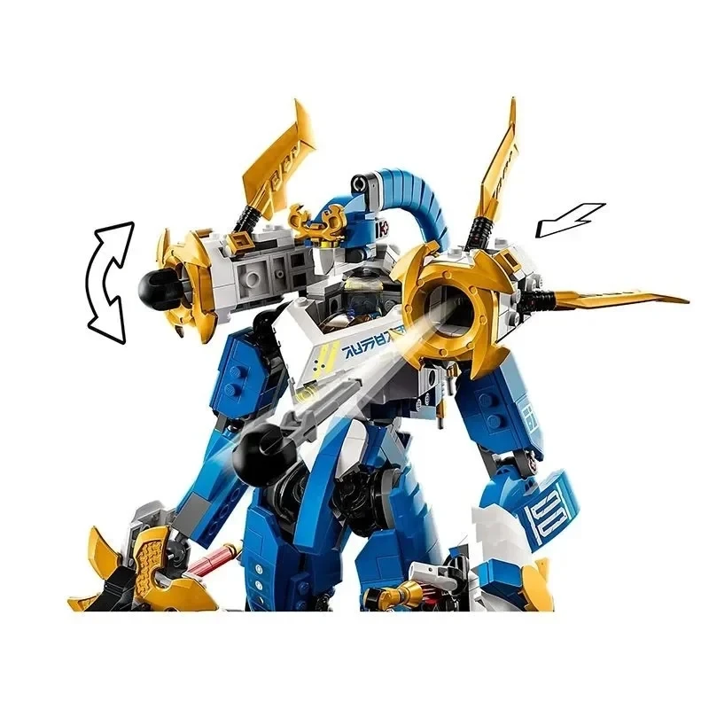 Blocs de construction Jay Walker Titan Mech pour adultes et enfants, squelette de soldat, briques d'assemblage, jouets, cadeau