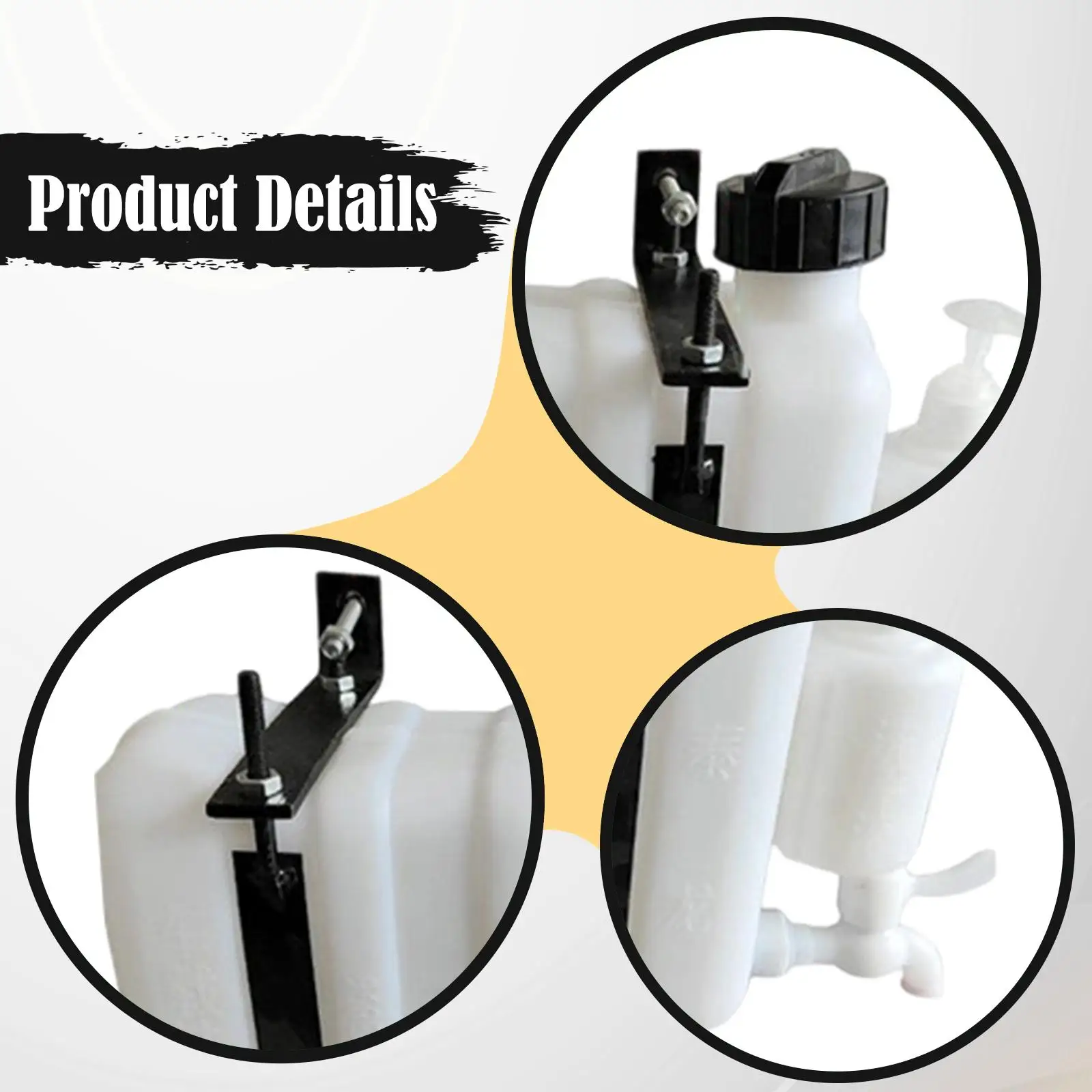 

Прочный переносной бак для воды для мытья рук, надежный контейнер для воды для кемпинга и рабочих площадок