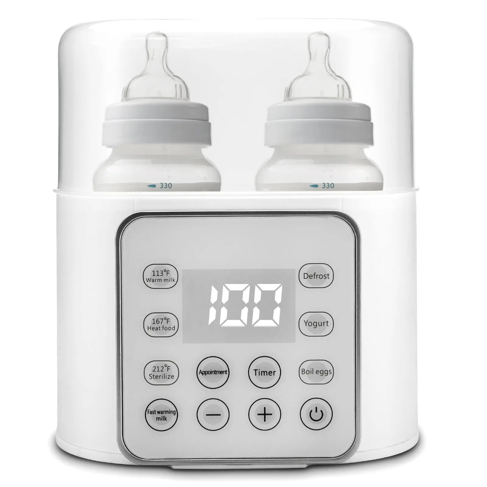 9In1 Multifuntion Baby Feeding Bottle Warmer Newborn Milk Warmer Fast Heater Sterilizer Accurate Temperature Control Mother-kids