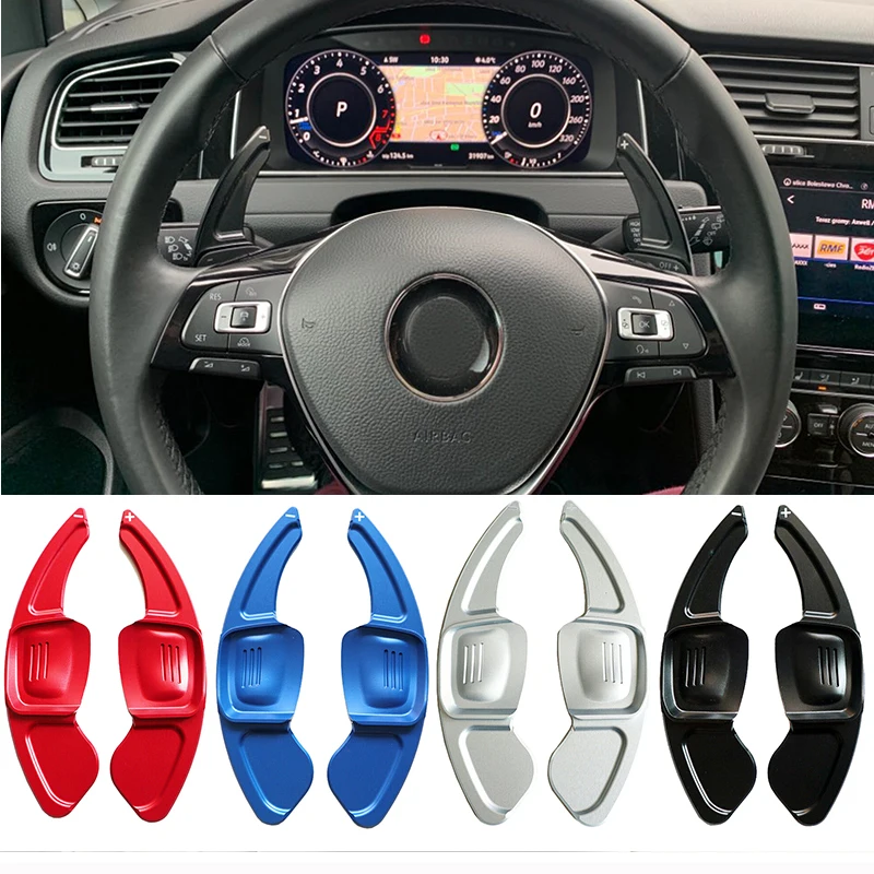 Shift Paddle For Volkswagen Golf 7 Alltrack MK7 Passat B8 VW Variant Tiguan Jetta MK6 Car Steering Wheel DSG Shifter Extension