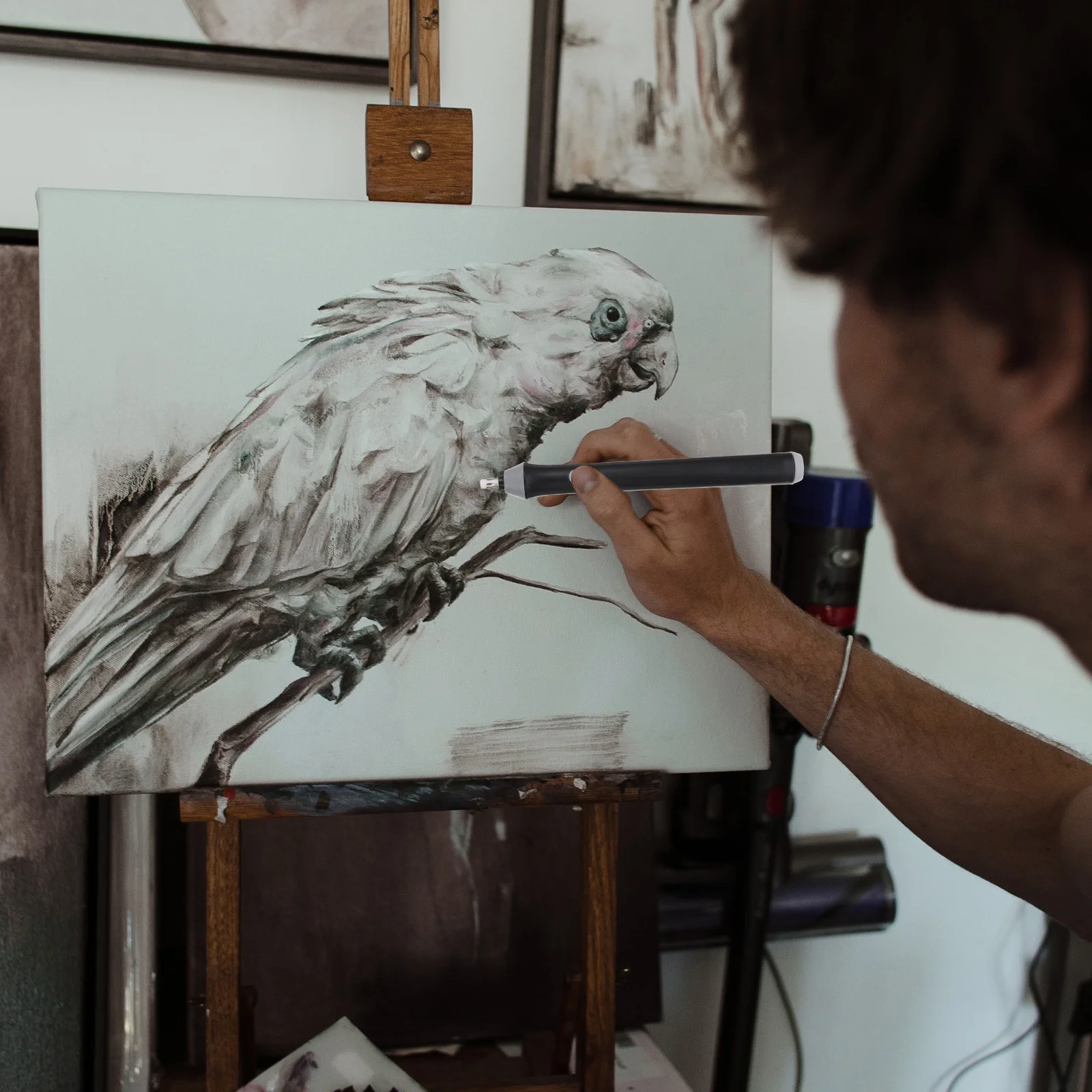 ハイライト電動消しゴム 薄型アーティスト向け消しゴム 軽量