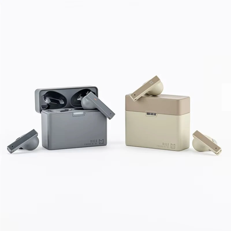 سماعات رأس MOONDROP داخل الأذن ، زمن استجابة منخفض ، استرداد تلقائي ، شحن لاسلكي ، تحكم في الجهير ، جودة صوت HiFi ، فرنك بلجيكي ، TWS