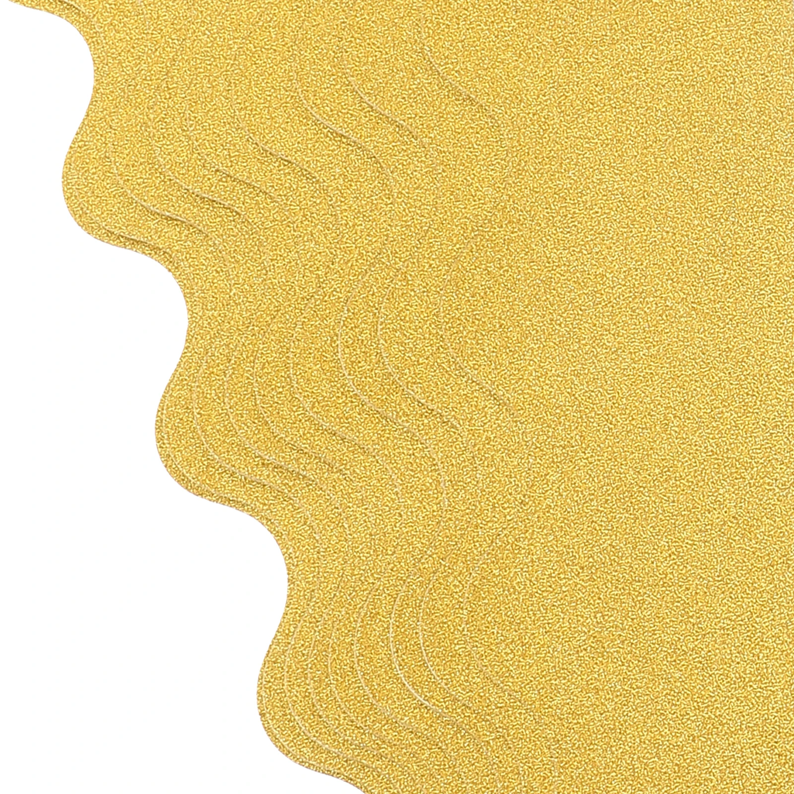

2 set Gold Glitter Border Stickers Adhesive Classroom Bulletin Board Decor Wave Trim Craft Projects