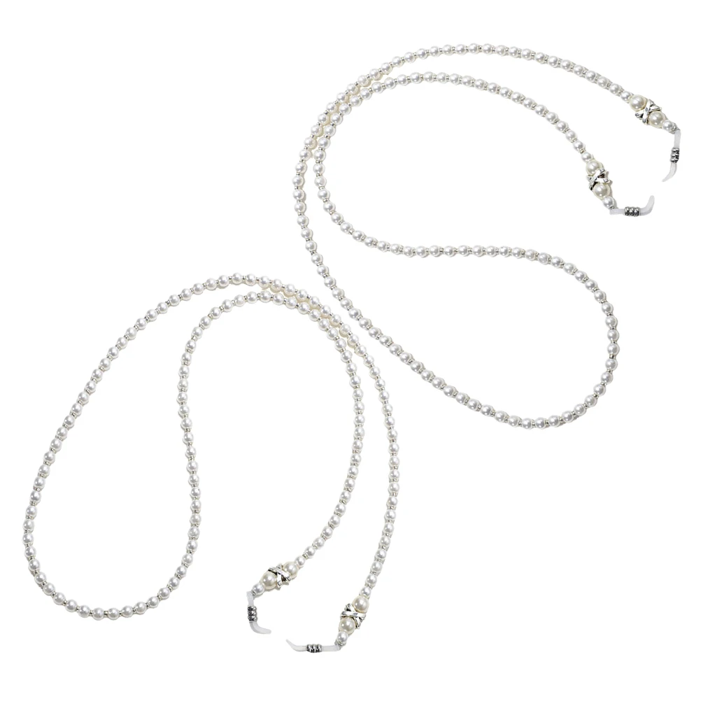 

2pcs Sunglasses Hanging Rope Glasses Chain Fashionable Retro Sunglasses Strap Eyeglasses Accessory Lanyard Anti Loss