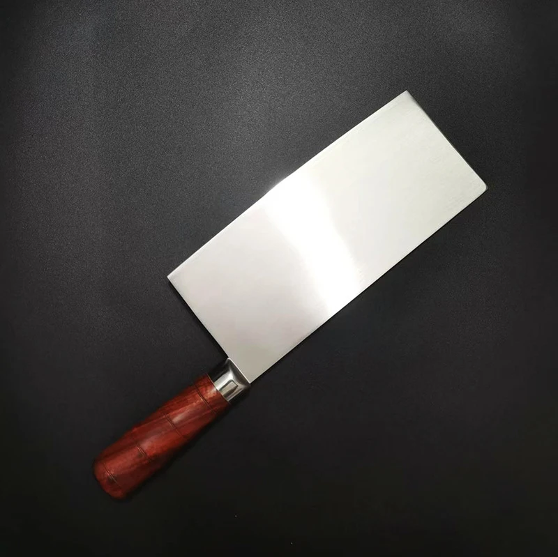 8 Inch Chinese Chef Knife S35VN Powder Steel Core Blade Slicing Vegetables Cleaver Meat Professional Kitchen Knife Wood Handle