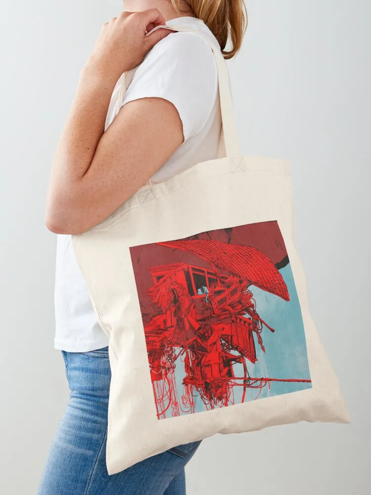 

Logic Hazard Tote Bag Canvas stote bag cute tote bag Eco custom fabric