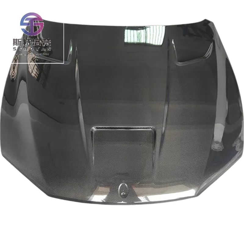 

Real Carbon Fiber 3 Hole Engine Hood Bonnet for Maserati Levante Large Body Kit Aerodynamic Performance Modification Accessories