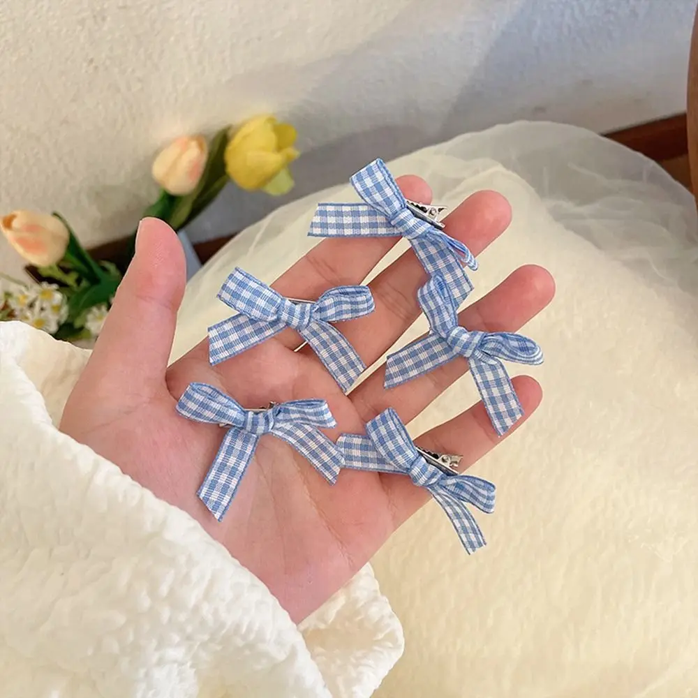 

Clip Creative Duckbill Clip Bow Cloth Mini Children's Hair Clip Korean Style Headwear Female Hair Accessories Bowknot Hairpin