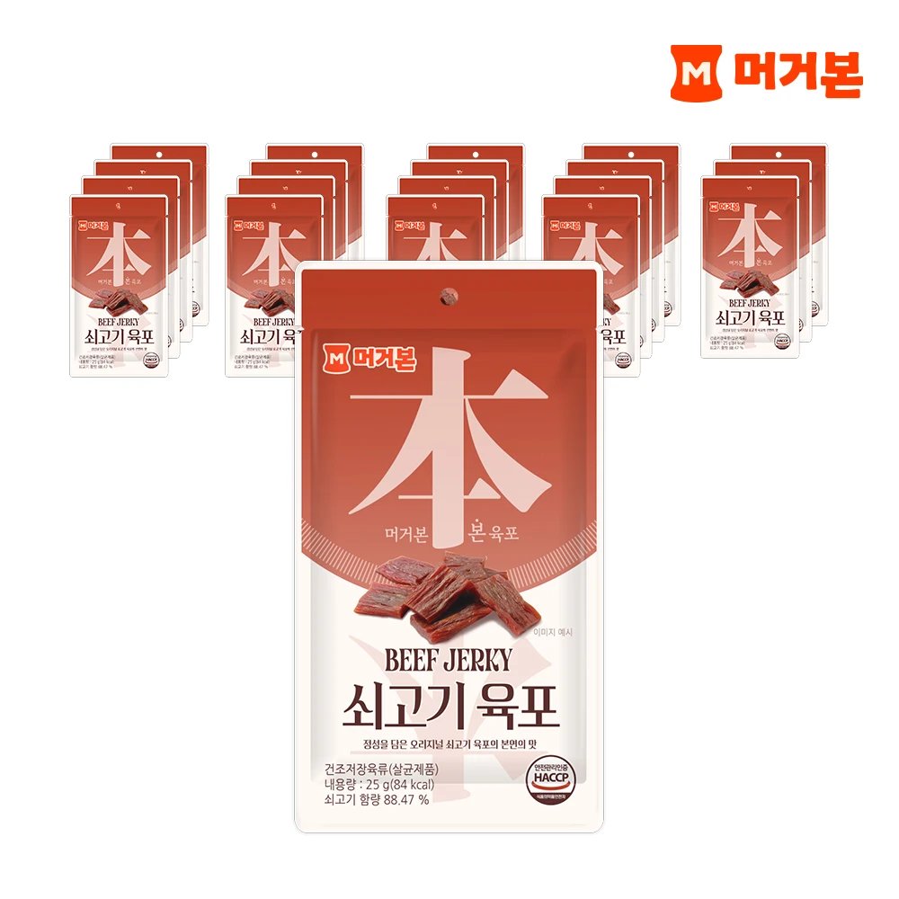 Evernew 쇠고기 육포 25G X 20개