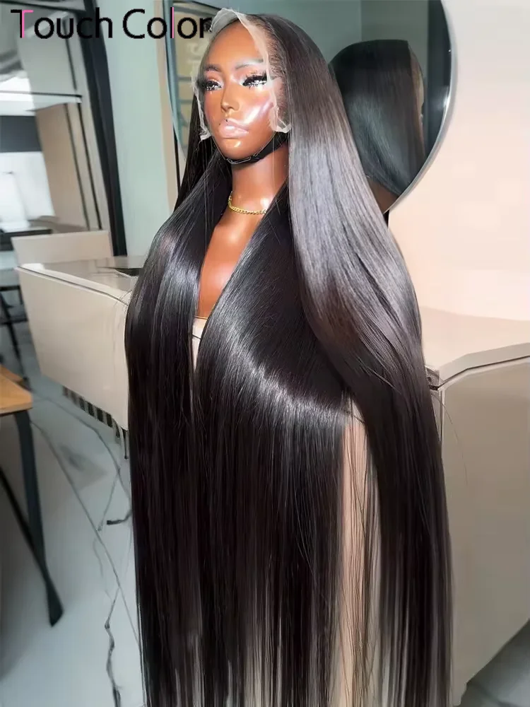 30 40 pulgadas 13x6 hueso recto HD pelucas delanteras de encaje 100% pelucas de cabello humano vietnamita 13x4 peluca Frontal de encaje para mujeres pelucas sin pegamento