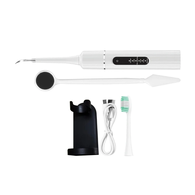 แบบพกพาทันตกรรมทำความสะอาดไฟฟ้าอัลตราโซนิกทันตกรรมทำความสะอาดฟันไวท์เทนนิ่งเครื่องมือ