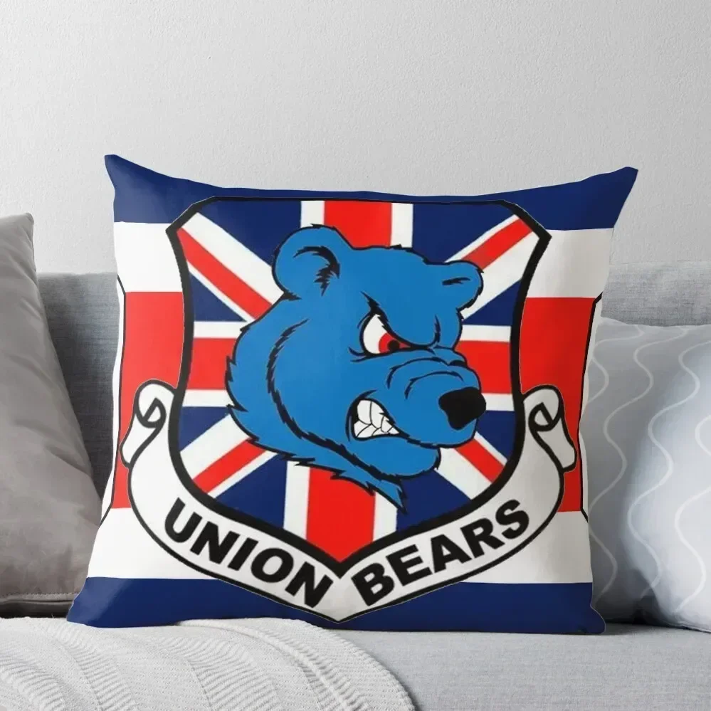 

Union Bears Throw Pillow Cushion Covers For Living Room Decorative Cover For Living Room pillow