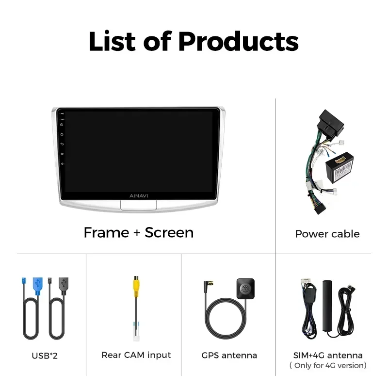 Ainavi Multimedia Player For Volkswagen VW Passat B6 B7 CC 2007-2015 Wireless Carplay Radio Android Auto Car Radio 2 Din