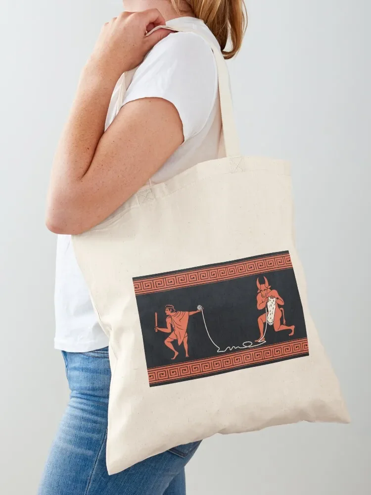 

Crafty Minotaur Tote Bag Reusable bags Portable shopping bag reusable shopping bag Women's beach bags
