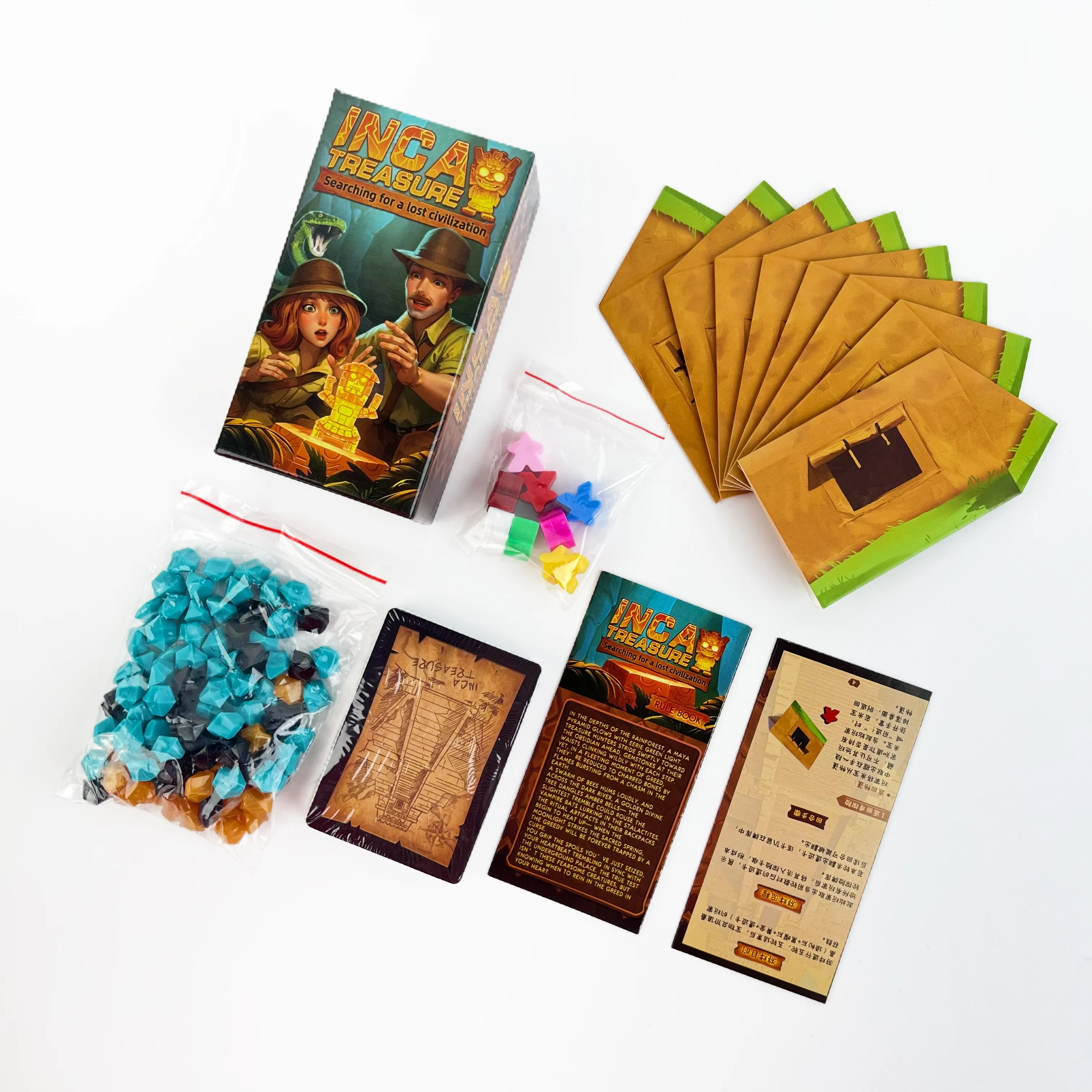 Incan Treasure Quest: Strategi – Board Game Survive The Island Bewertung und Preis