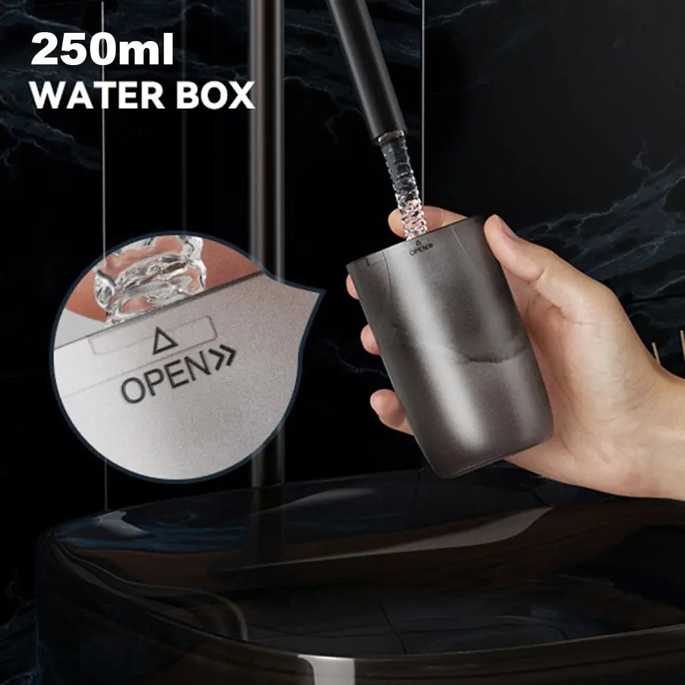 

Перезаряжаемое электрическое портативное биде, 3 режима давления, 250 мл, бак, ручное биде, 8 сменных насадок, спрей для унитаза высокого давления