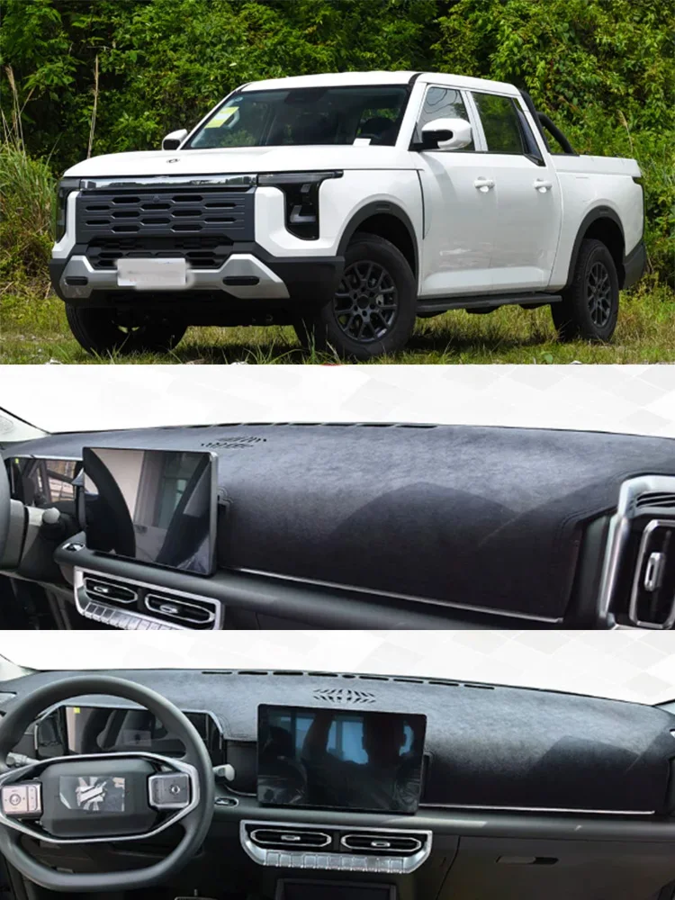 For Zhengzhou Nissan Z9 Pickup Truck Car-Styling Dash Mat Dashmat Dashboard Cover Instrument Panel Insulation Protective Pad