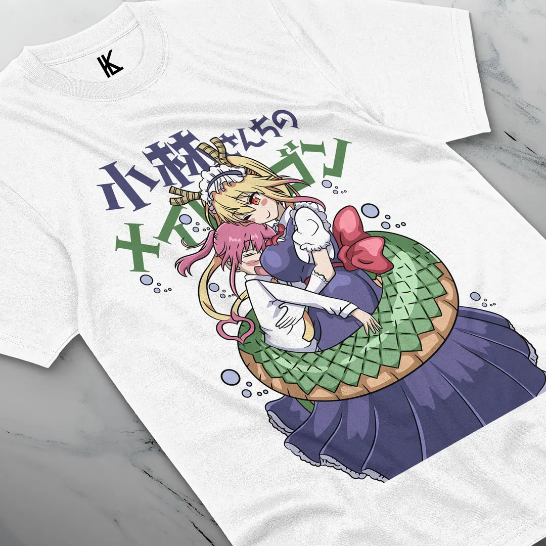 Tohru T-Shirt Kobayashi-San Chi keine Magd Drachen Mädchen Anime Shirt alle Größe