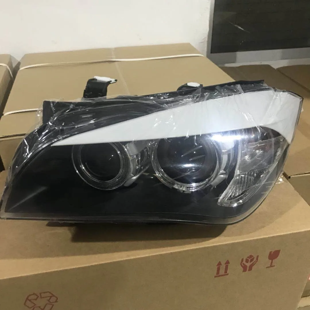 

For BMW X1 X3 X4 X5 X6 E84 Car Headlight LED DRL Daytime Running Light Headlamp Projector Lens Turn signal