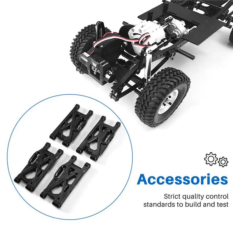 FBIL-Front And Rear Swing Set Part For Wltoys 144001 1/14 4WD RC Car Novel Suitable For Car Parts