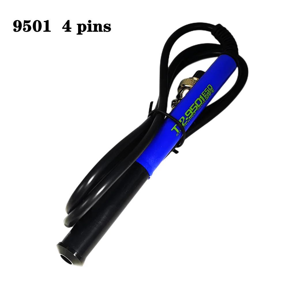 4pins T12-M8 9501 Handle For T12-717A/828A/606A/705/805 Soldering Iron stationTemperature Digital Electric Controller STC