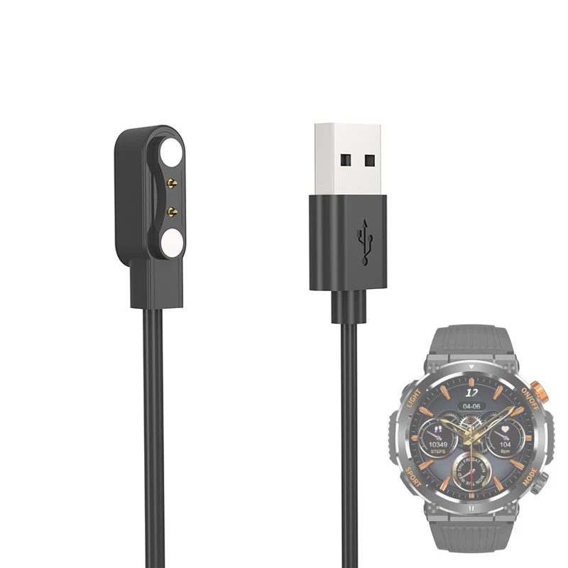 Adattatore per caricabatterie per Dock Smartwatch cavo di ricarica USB cavo di ricarica per Colmi V68 Sport Smart Watch accessori