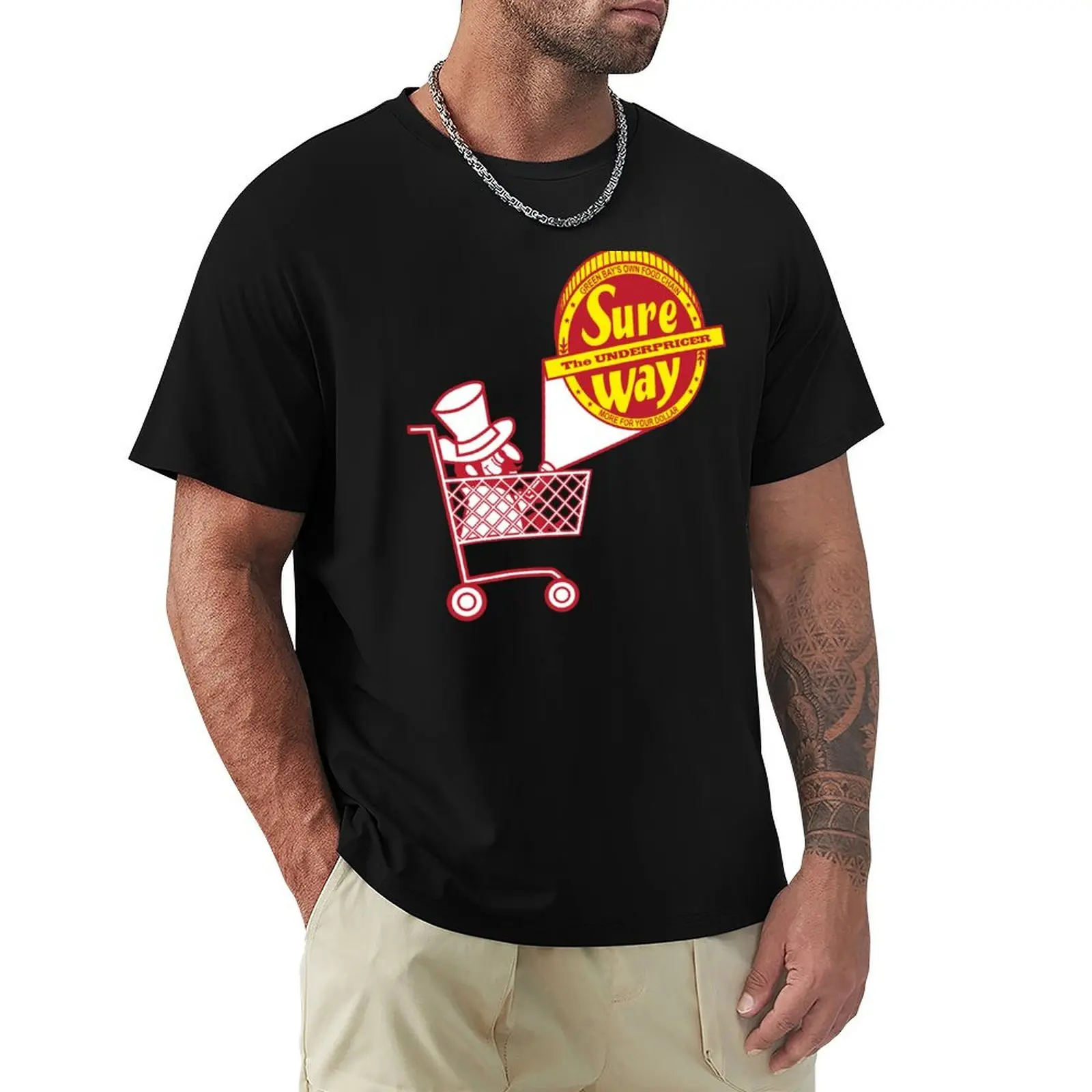

Sure Way Underpricer T-Shirt luxury designer custom t shirt Luxury man oversize t-shirts man t shirts for men cotton
