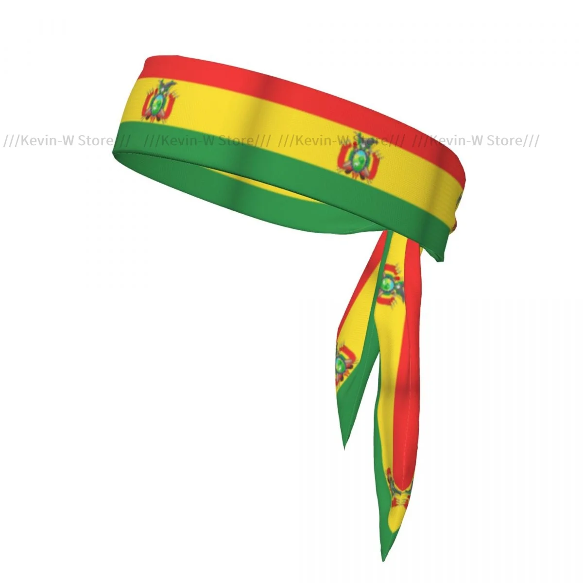 Sweatband Bandanas The National Flag Of Bolivia Hairband Head Tie Sports Headband Hair Accessories