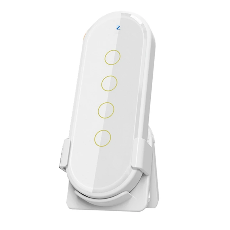 

4 Key Control Touch Light Switch Remote Control Smart Touch Light Switch Remote Control For Smart Home White
