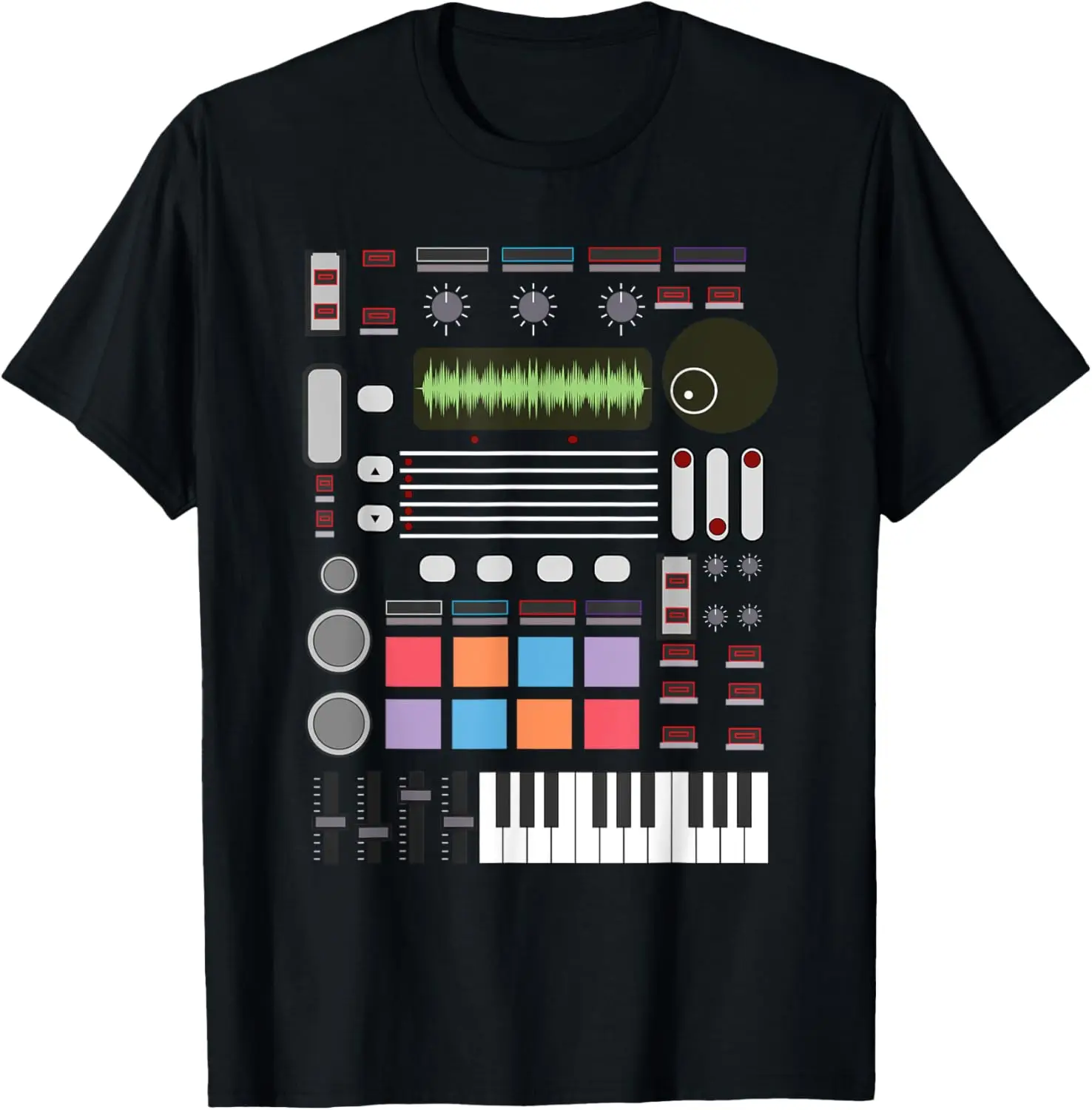 Cool Music Producer Artist Gift For Men Women Beat Makers T-Shirt