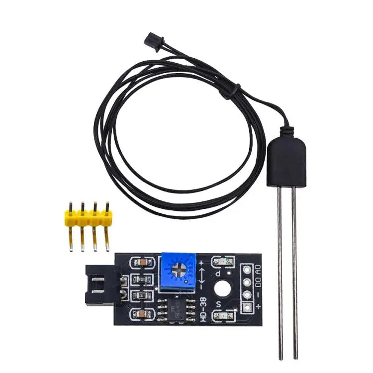 Soil Moisture Sensor and Soil Detector Module Soil Moisture Test Soil Humidity Test Corrosion Resistance Probe for Arduino